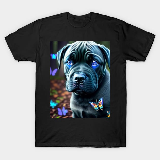 Enchanted Cane Corso Puppy T-Shirt by Enchanted Reverie